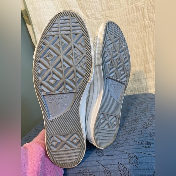 Converse all star high court queen knit zig zag high top size 8.5 - Picture 7 of 7